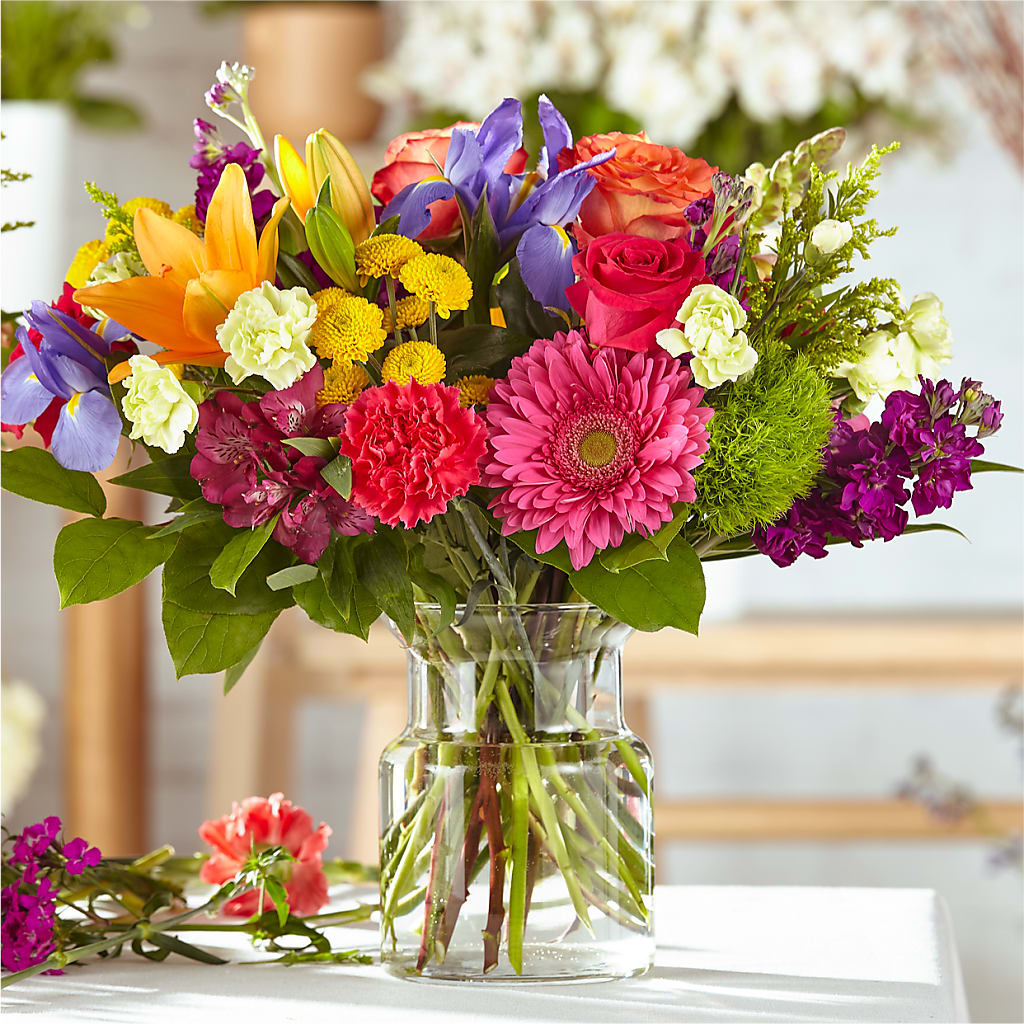 Bold & Bright – A Florist Original – Olas Flower, Bothell WA