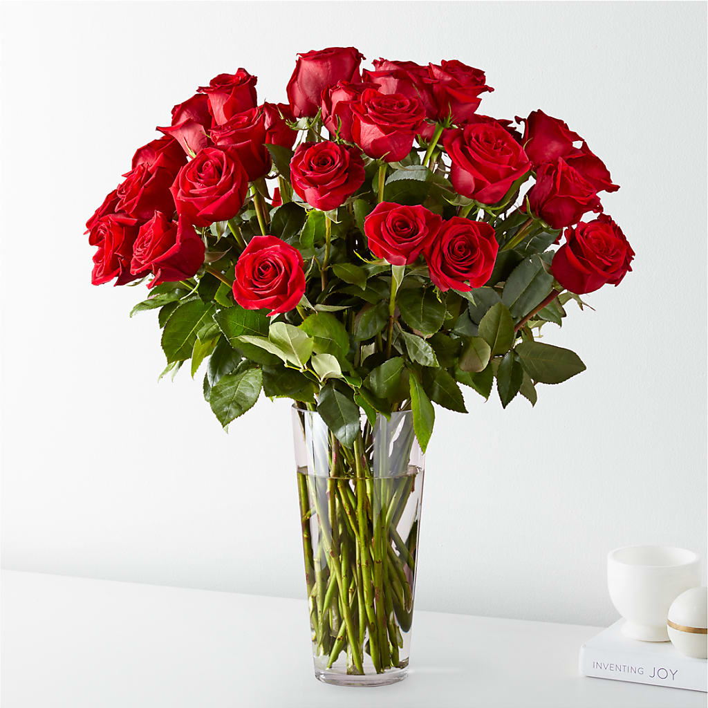 Long Stem Red Rose Bouquet – Olas Flower, Bothell WA