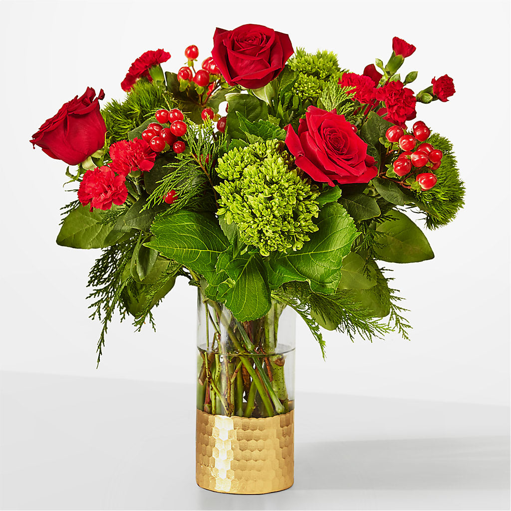 Plaid Throw Bouquet – Olas Flower, Bothell WA