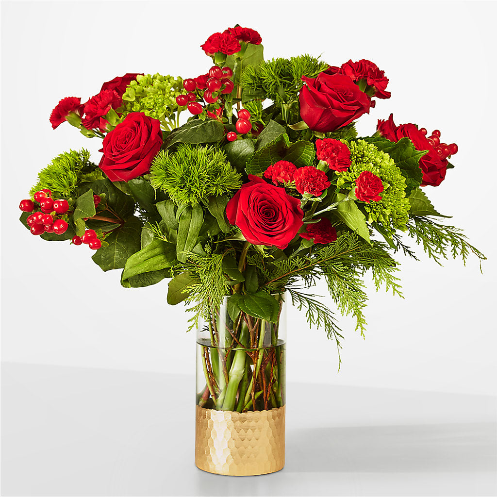 Plaid Throw Bouquet – Olas Flower, Bothell WA