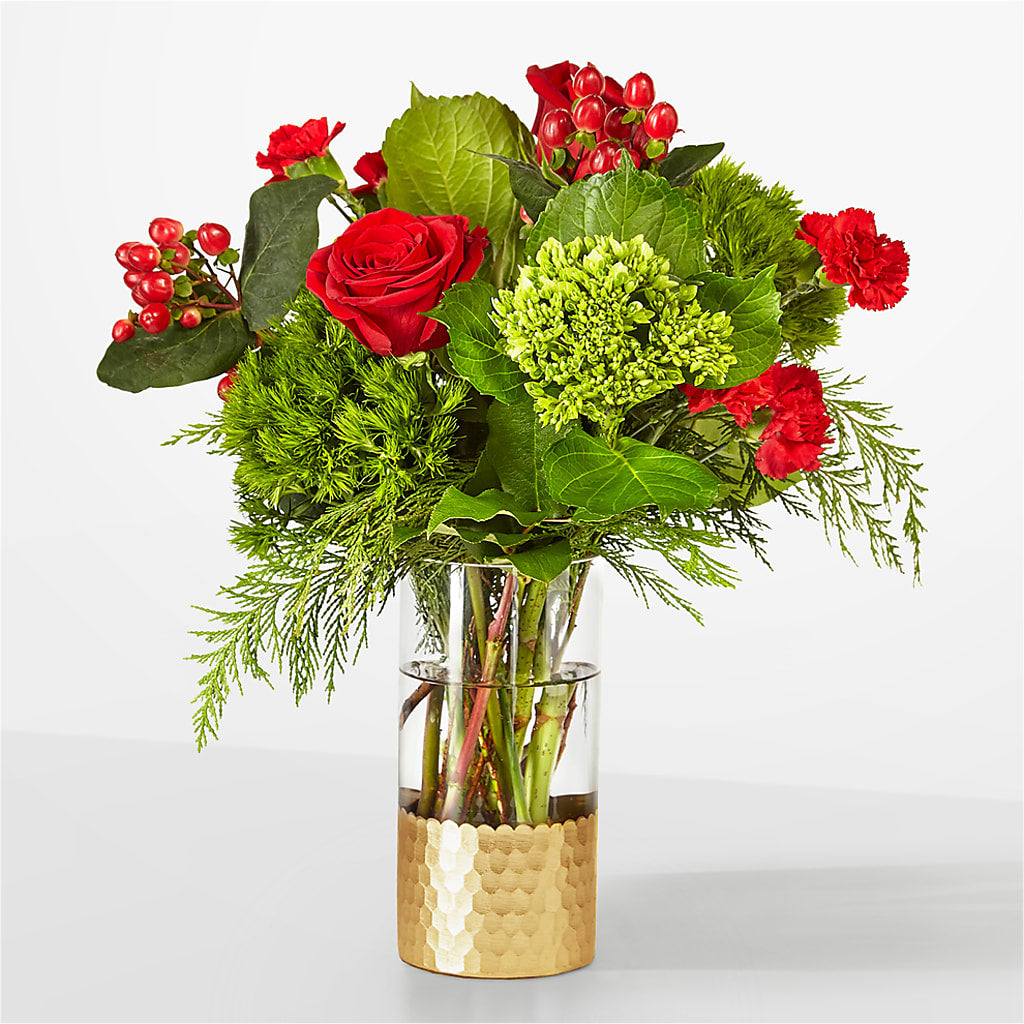 Plaid Throw Bouquet – Olas Flower, Bothell WA