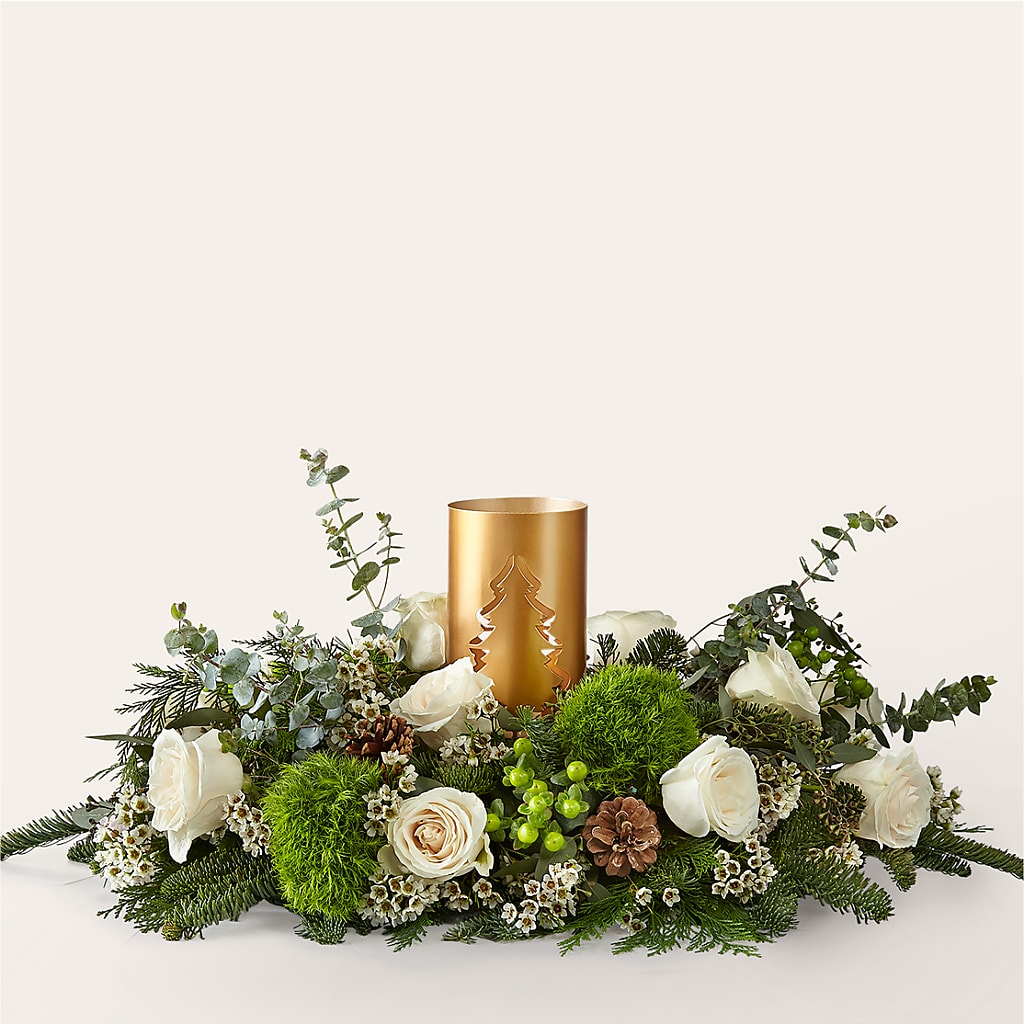 Chestnuts Roasting Centerpiece – Olas Flower, Bothell WA