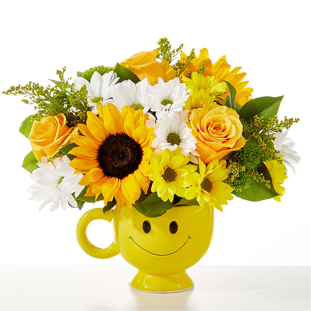 Be Happy Bouquet – Olas Flower, Bothell WA