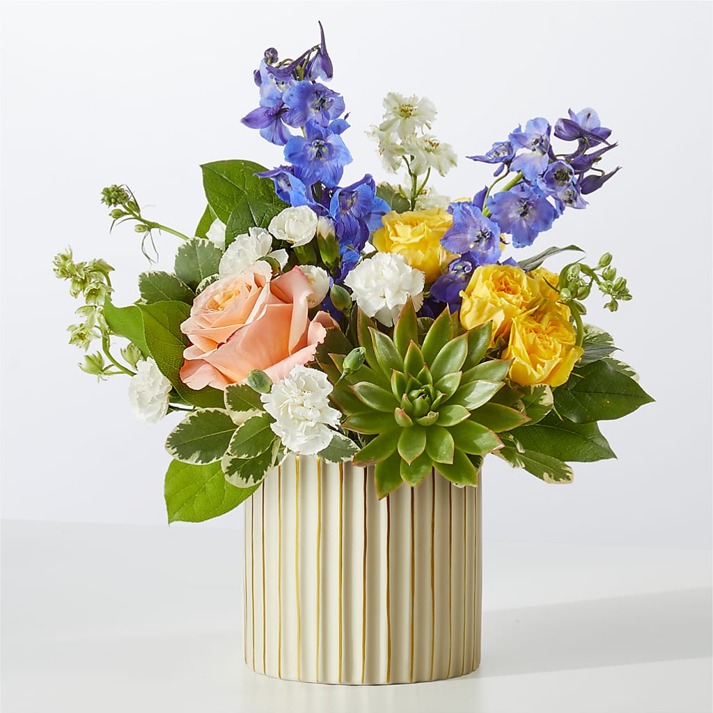 Cobalt Reverie Bouquet – Olas Flower, Bothell WA