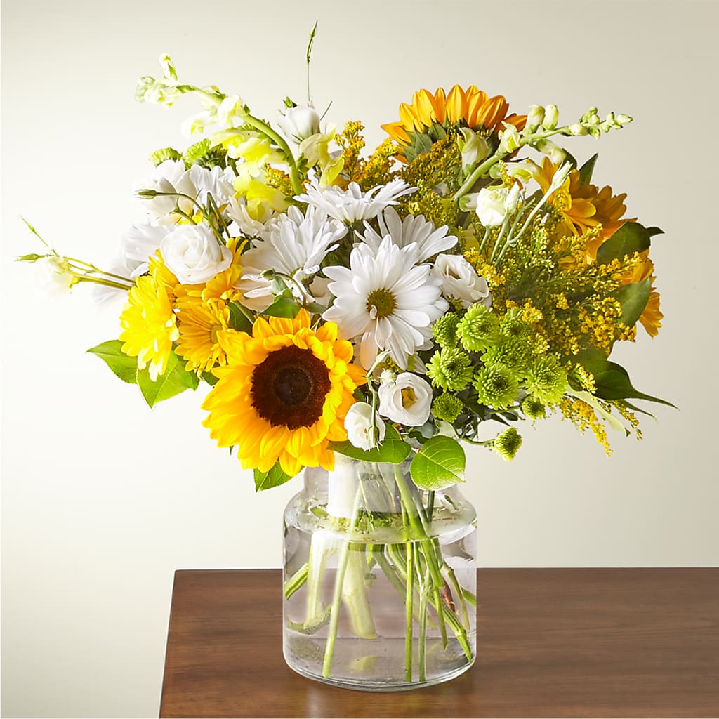 Hello Sunshine Bouquet – Olas Flower, Bothell WA