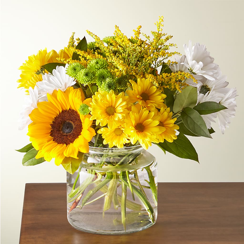 Hello Sunshine Bouquet – Olas Flower, Bothell WA