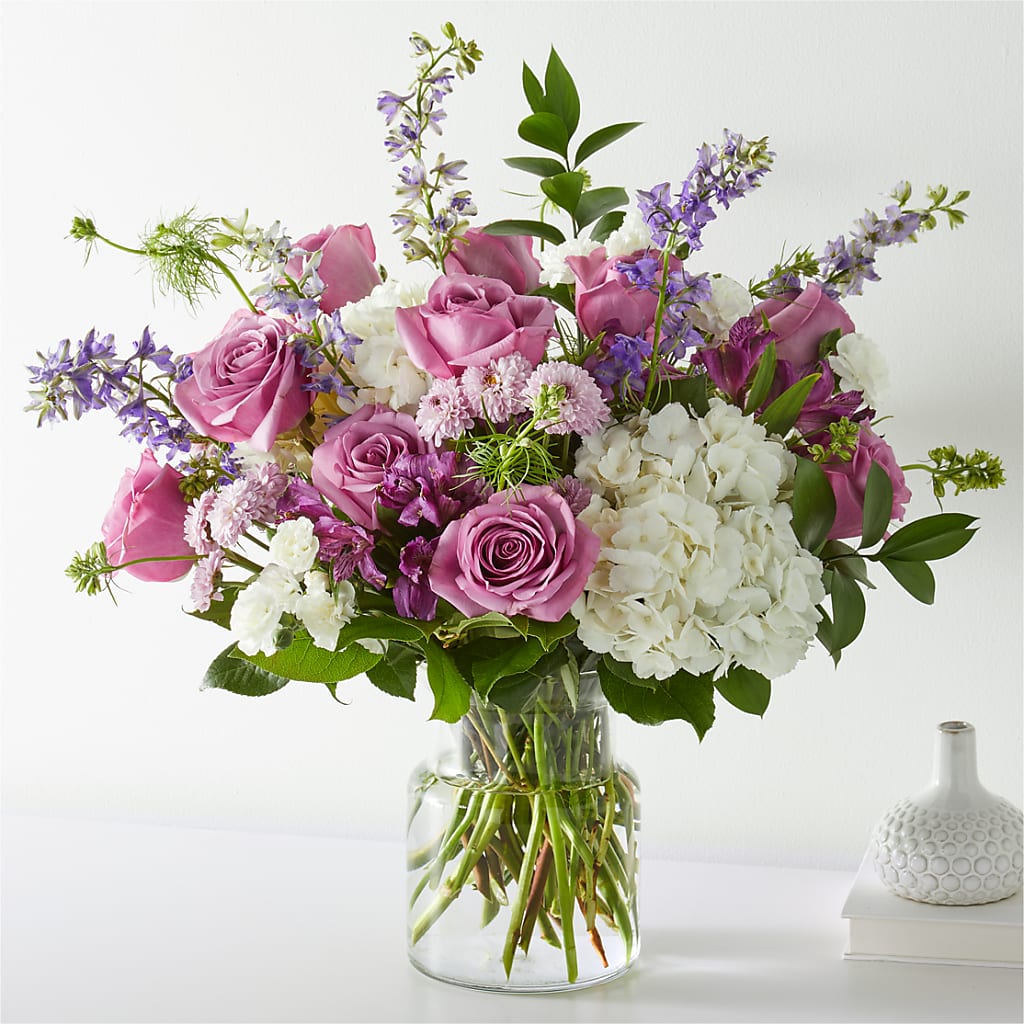 Violet Caress Bouquet – Olas Flower, Bothell WA