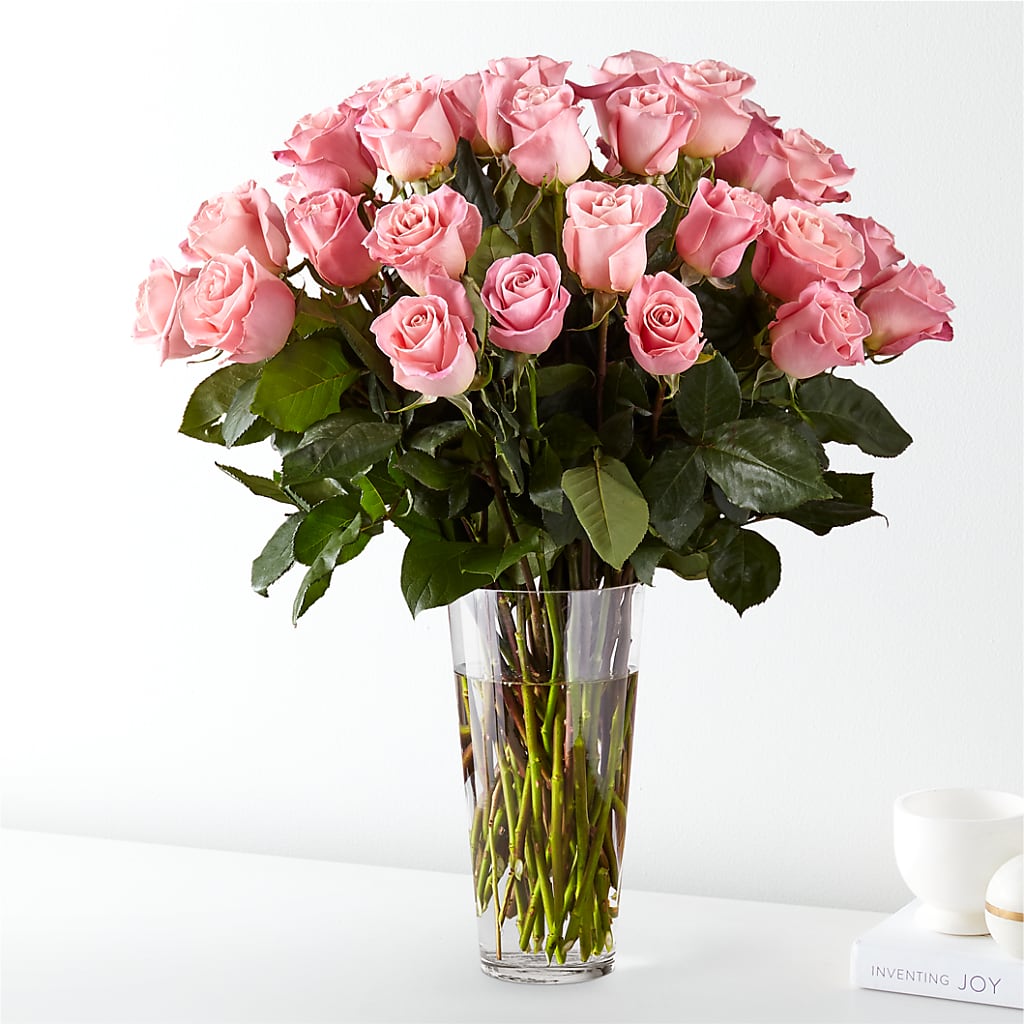 Long Stem Pink Rose Bouquet – Olas Flower, Bothell WA