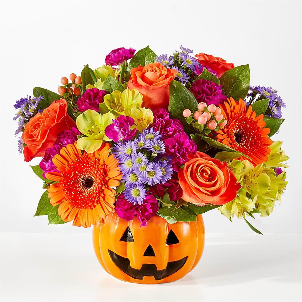 Tricks & Treats Pumpkin – Olas Flower, Bothell WA