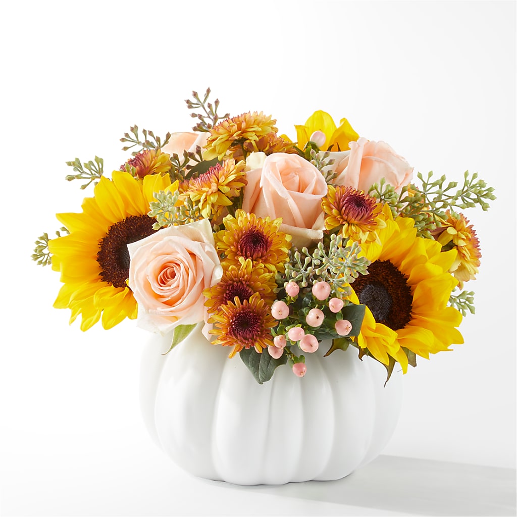 Pumpkin to Talk About Bouquet – Olas Flower, Bothell WA