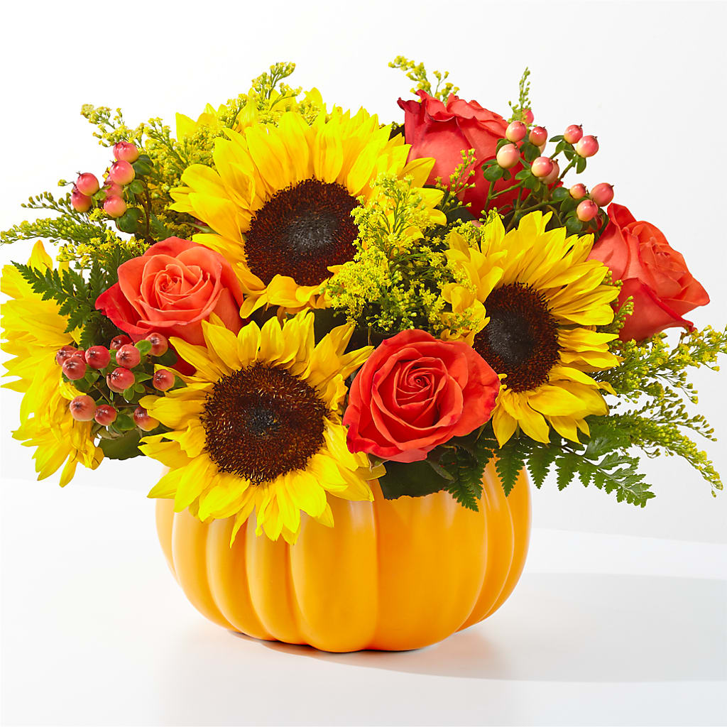 Pick of the Patch Pumpkin Bouquet – Olas Flower, Bothell WA