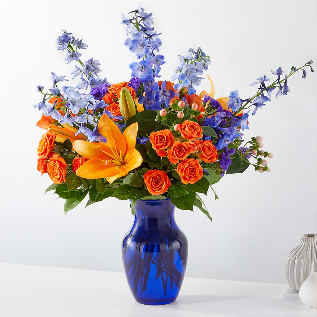 Radiant Citrus Bouquet – Olas Flower, Bothell WA