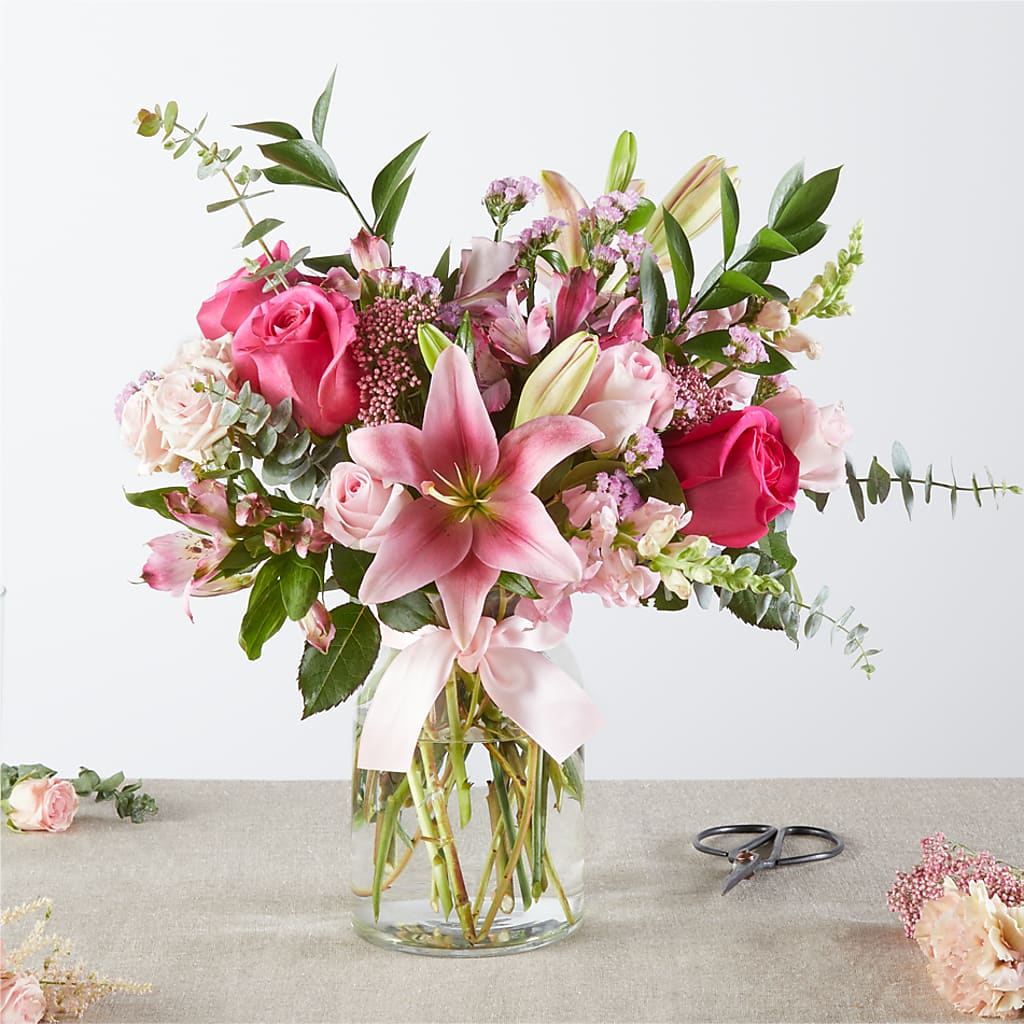 Pink Ribbon - A Florist Original – Olas Flower, Bothell WA