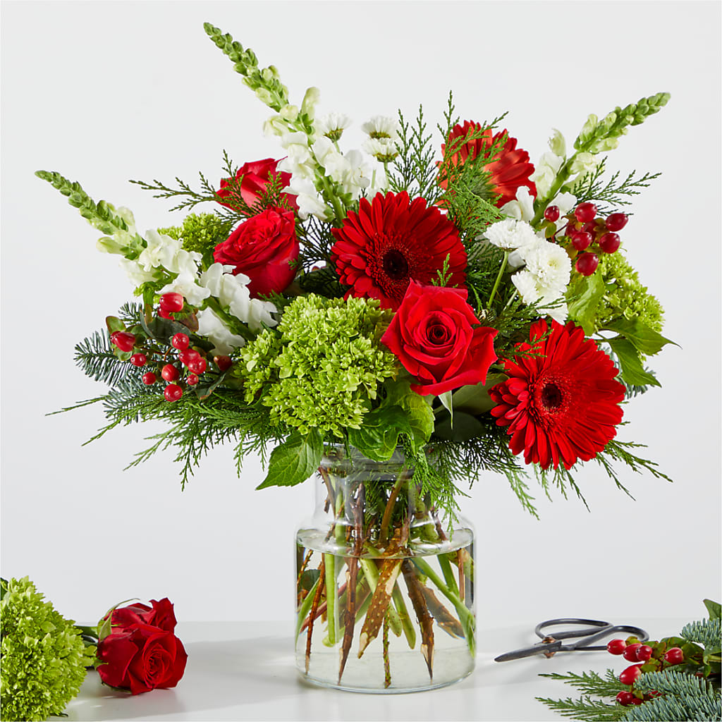 Merry Moment Bouquet – A Florist Original – Olas Flower, Bothell WA
