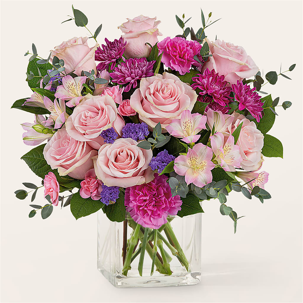 Rosy Radiance Bouquet – Olas Flower, Bothell WA