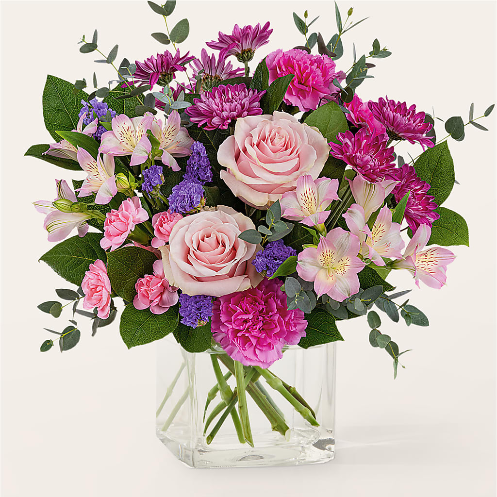 Rosy Radiance Bouquet – Olas Flower, Bothell WA
