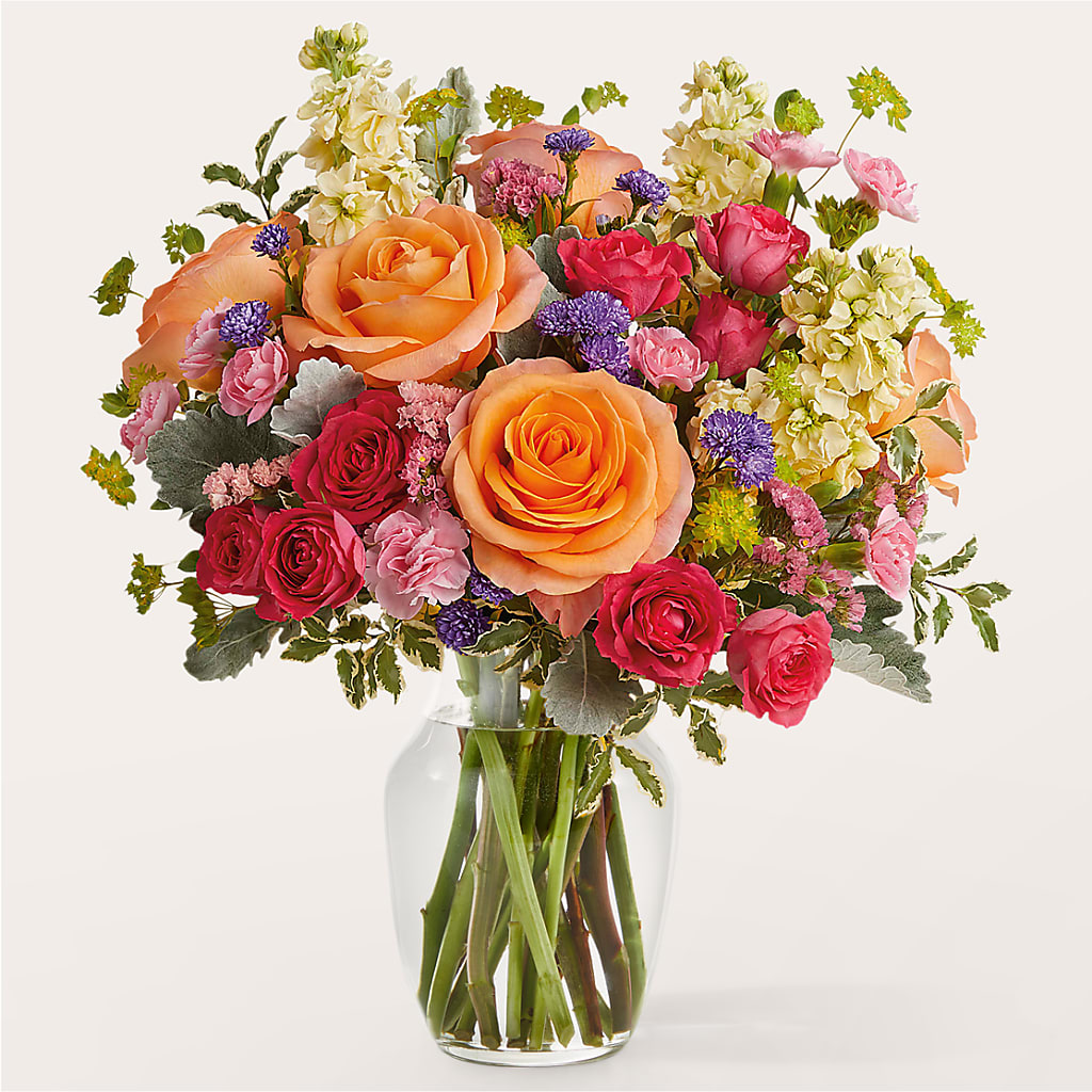 Tangerine Tango Bouquet – Olas Flower, Bothell WA