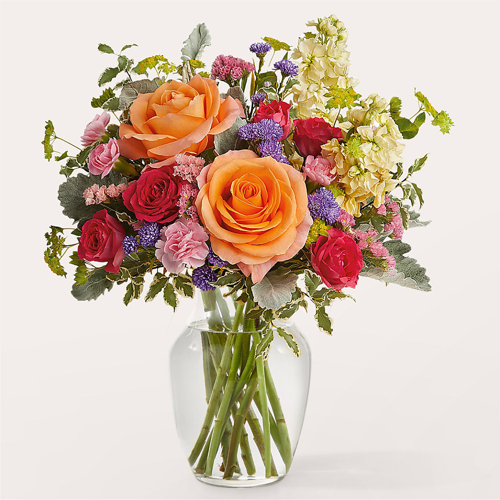 Tangerine Tango Bouquet – Olas Flower, Bothell WA