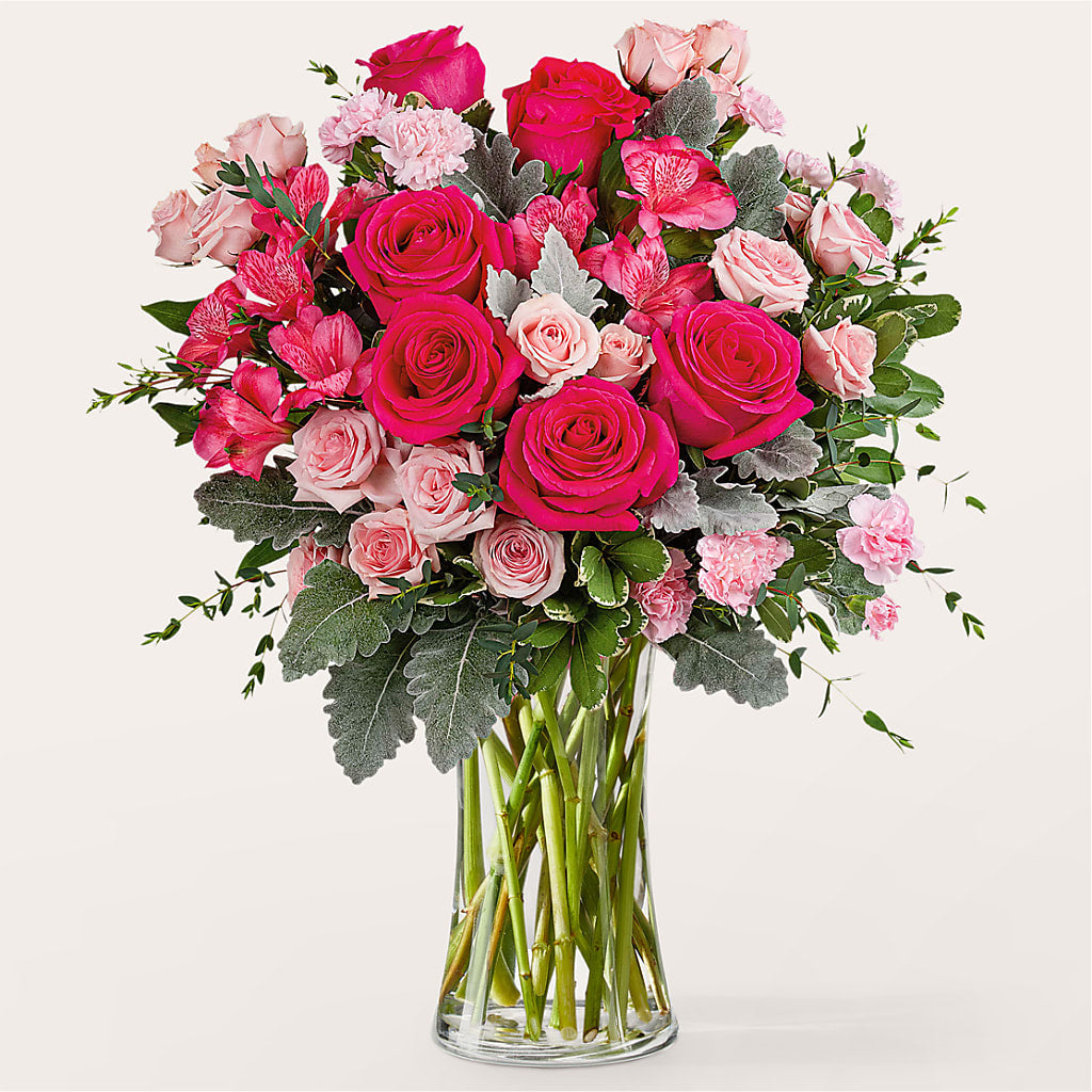 Tickled Pink Bouquet – Olas Flower, Bothell WA