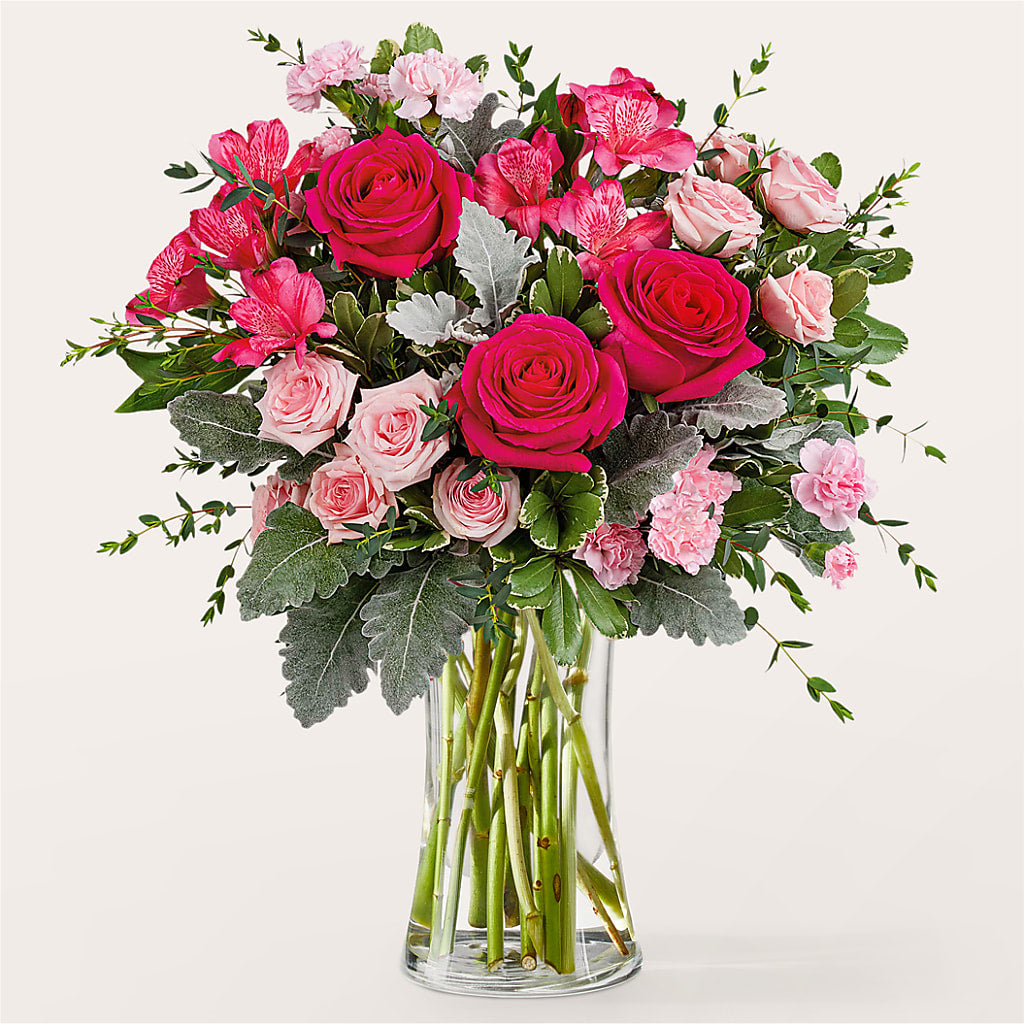 Tickled Pink Bouquet – Olas Flower, Bothell WA