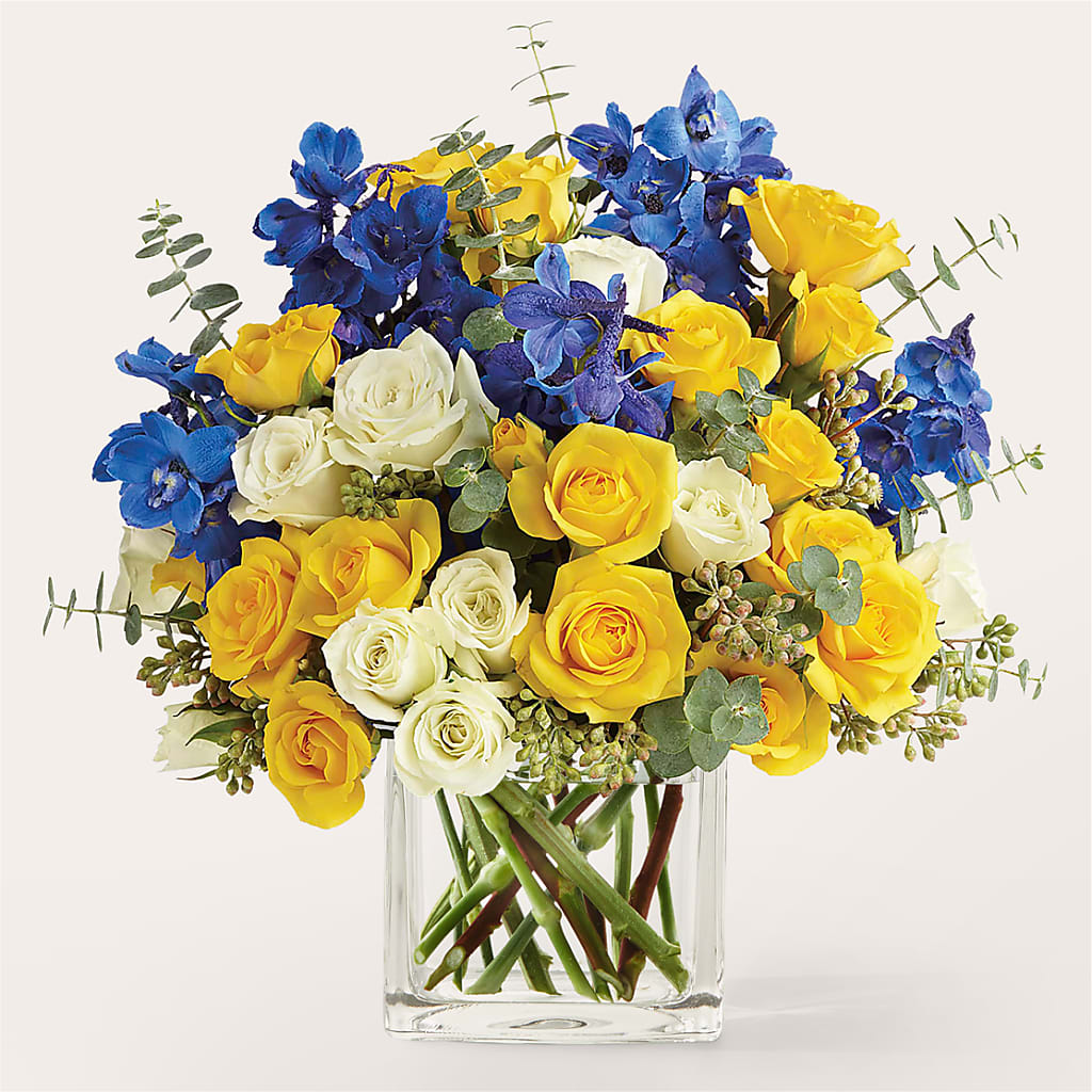 Sparkling Citrine Bouquet – Olas Flower, Bothell WA
