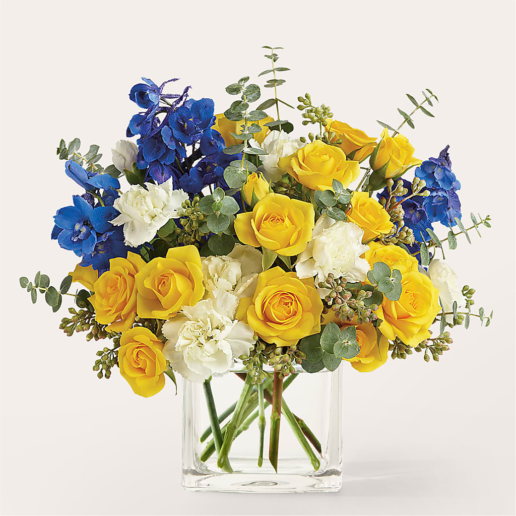Sparkling Citrine Bouquet – Olas Flower, Bothell WA