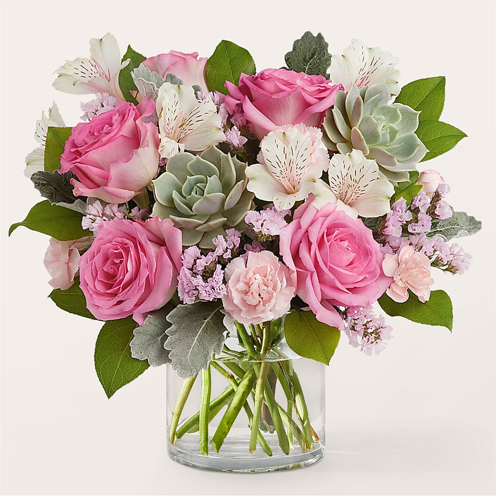 Dusty Rose Bouquet – Olas Flower, Bothell WA