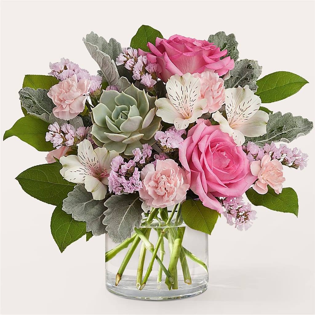 Dusty Rose Bouquet – Olas Flower, Bothell WA