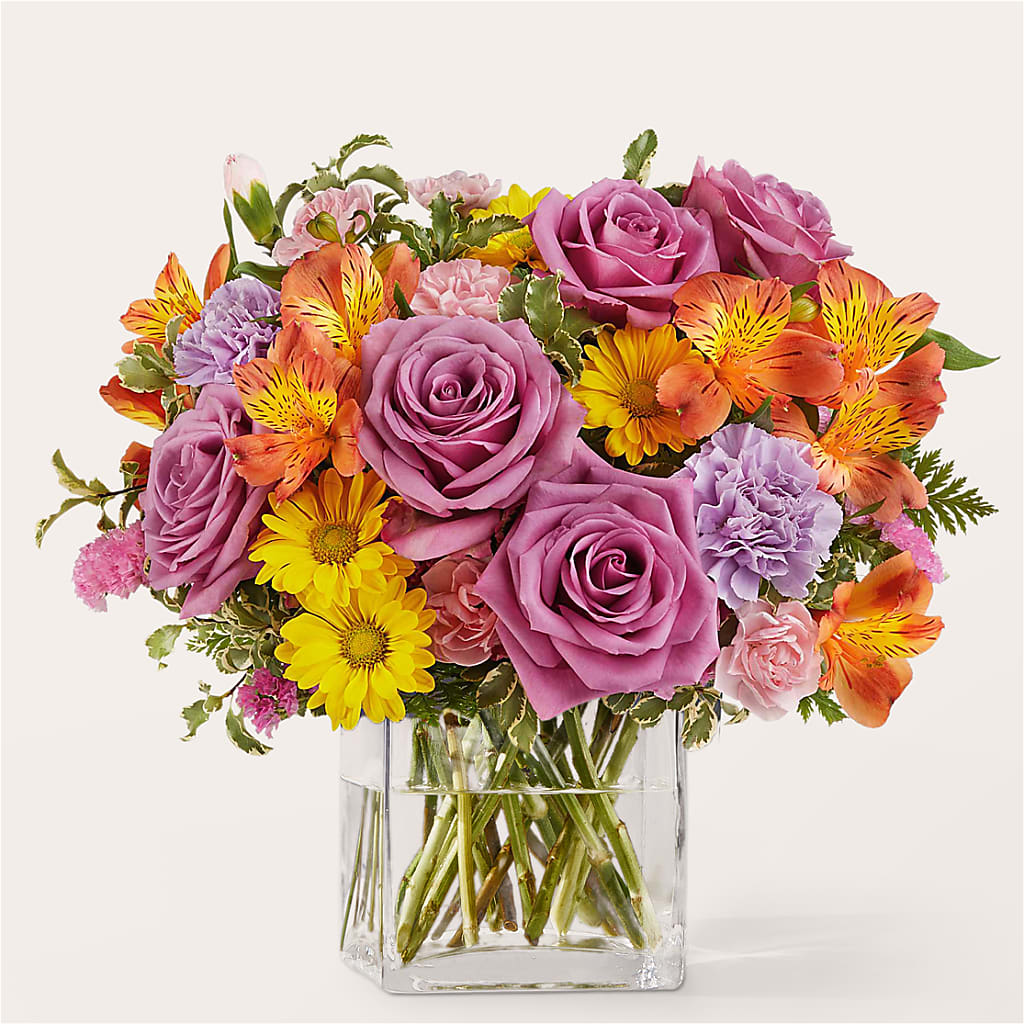 Shades of Happiness Bouquet – Olas Flower, Bothell WA