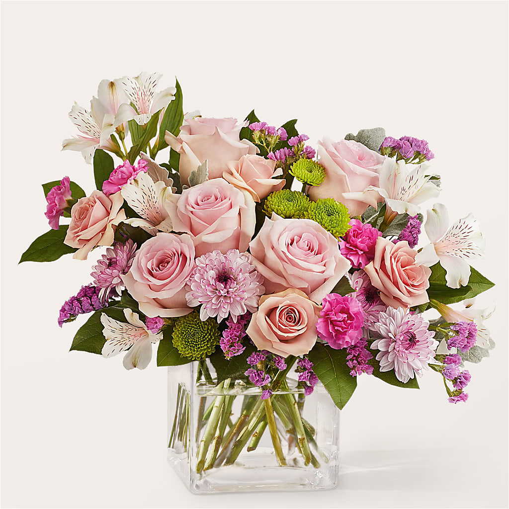 Pink Suede Bouquet – Olas Flower, Bothell WA