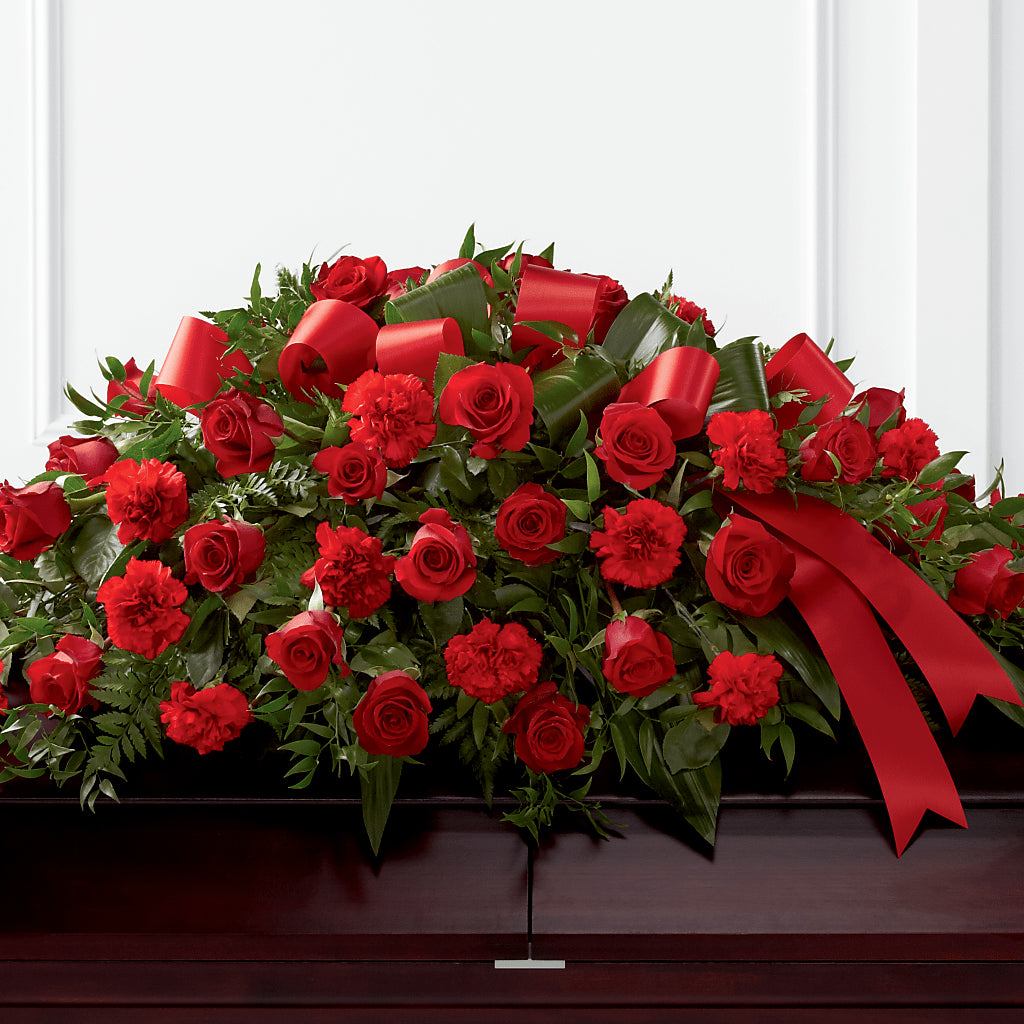 Tribute of Life Casket Spray – Olas Flower, Bothell WA