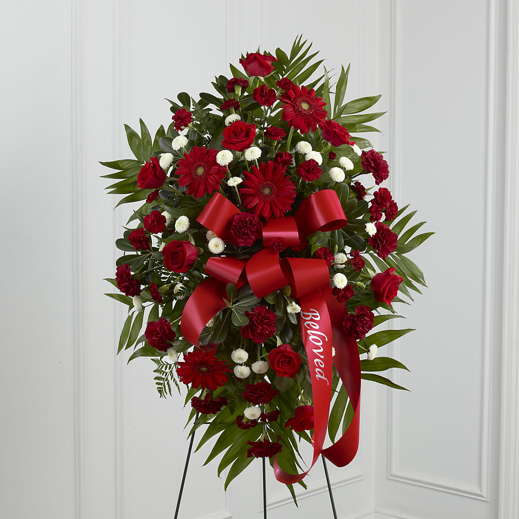Treasured Memories Standing Spray – Olas Flower, Bothell WA