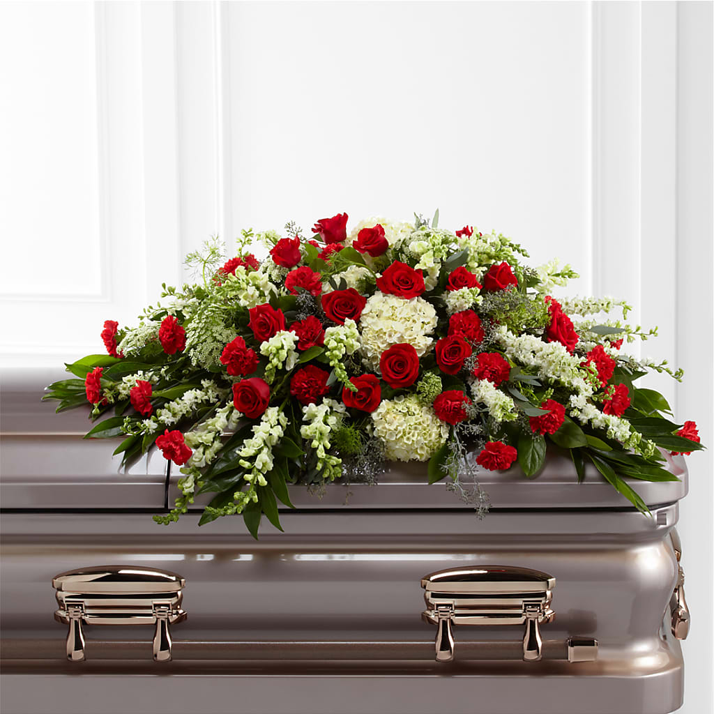 Sincerity Casket Spray – Olas Flower, Bothell WA