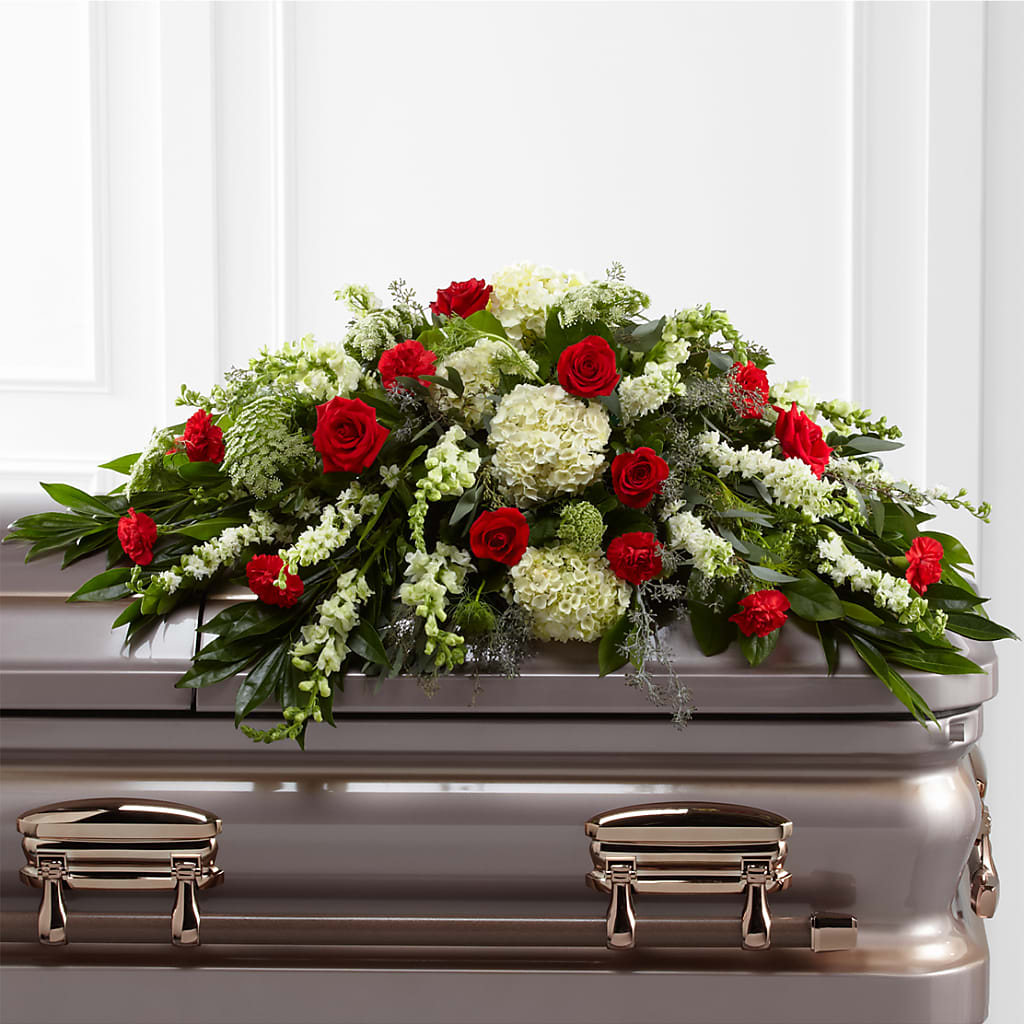 Sincerity Casket Spray – Olas Flower, Bothell WA