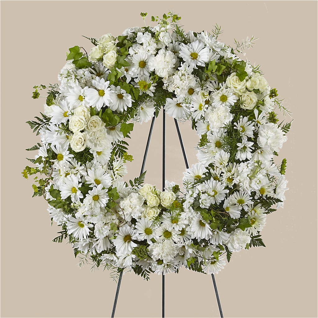 Faithful Wishes Wreath – Olas Flower, Bothell WA