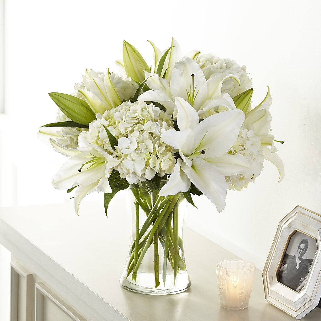 Compassionate Lily Bouquet – Olas Flower, Bothell WA