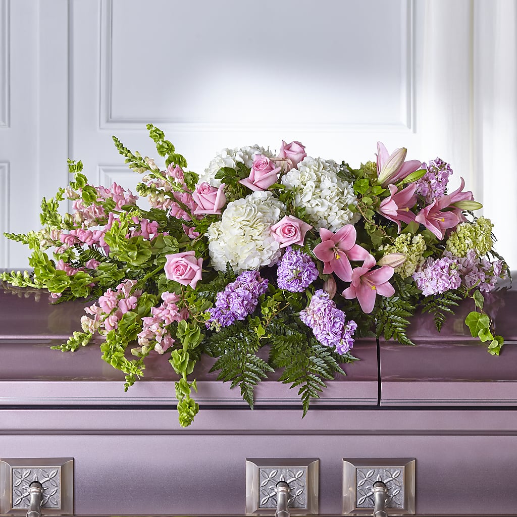 Life's Gratitude Casket Spray – Olas Flower, Bothell WA