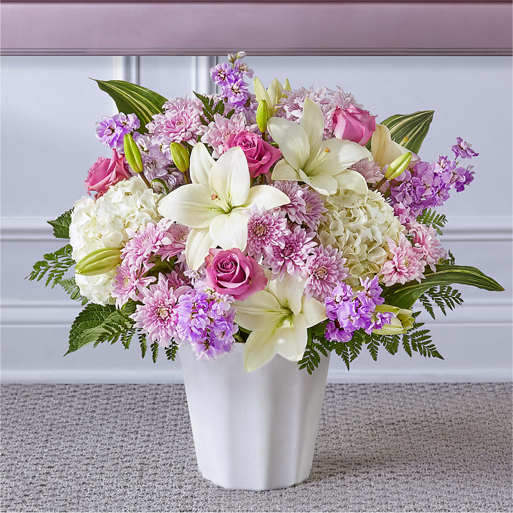 Heaven Sent Floor Basket – Olas Flower, Bothell WA