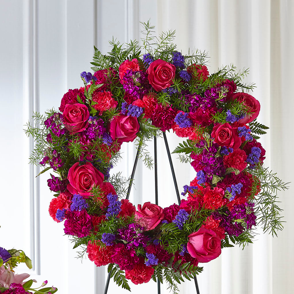 Calming Colors Wreath – Olas Flower, Bothell WA