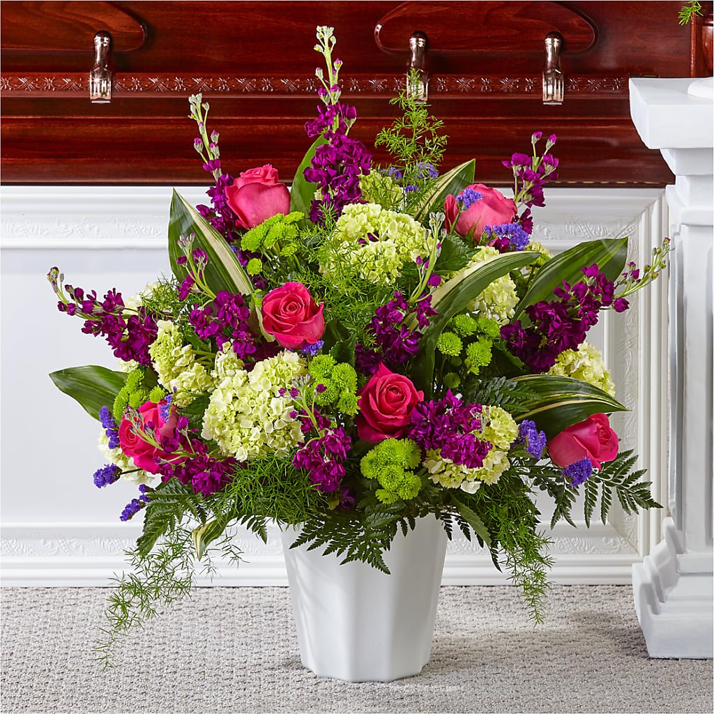Beautiful Horizons Floor Basket – Olas Flower, Bothell WA