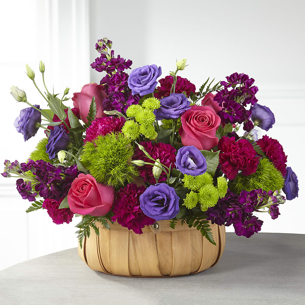 Serene Sanctuary Basket – Olas Flower, Bothell WA
