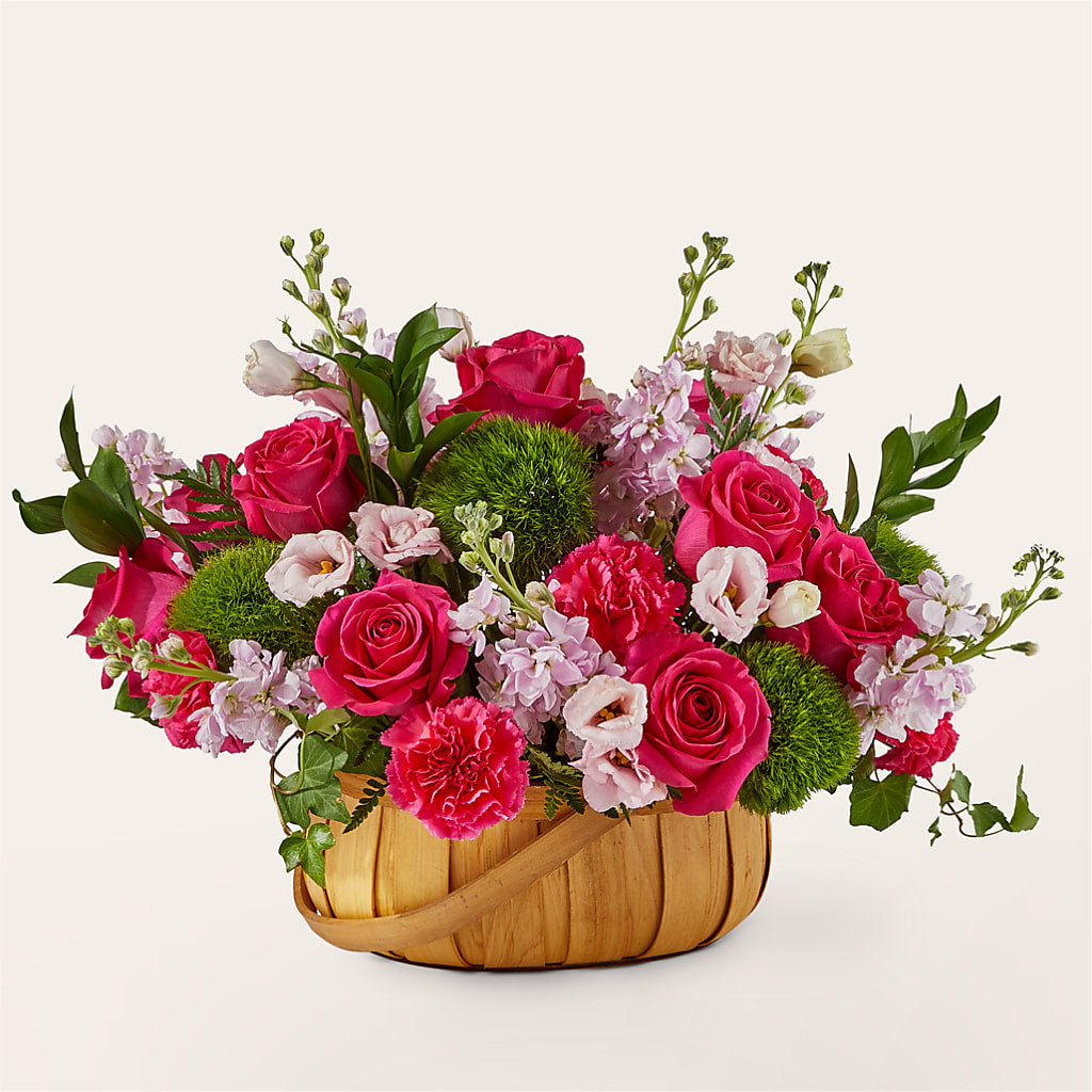 Radiance in Bloom Basket – Olas Flower, Bothell WA