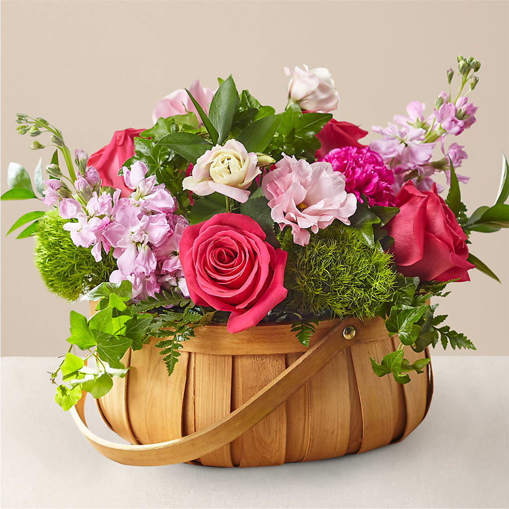 Radiance in Bloom Basket – Olas Flower, Bothell WA