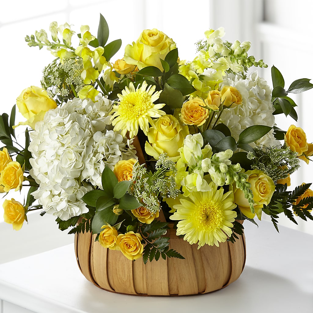 Rustic Remembrance Basket – Olas Flower, Bothell WA