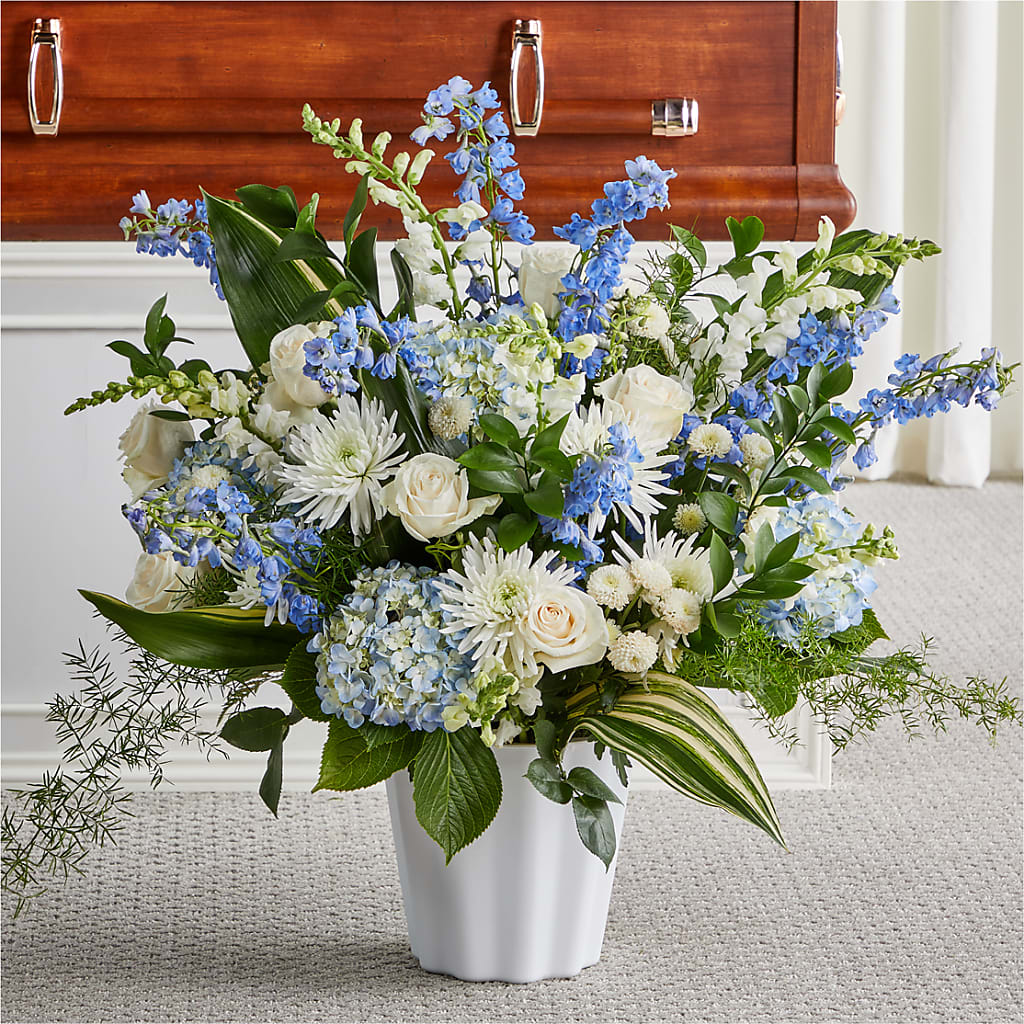 Everlasting Memories Floor Basket – Olas Flower, Bothell WA
