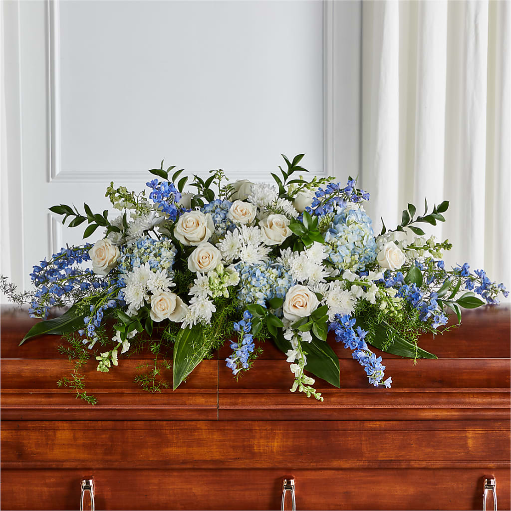 Timeless Essence Casket Spray – Olas Flower, Bothell WA