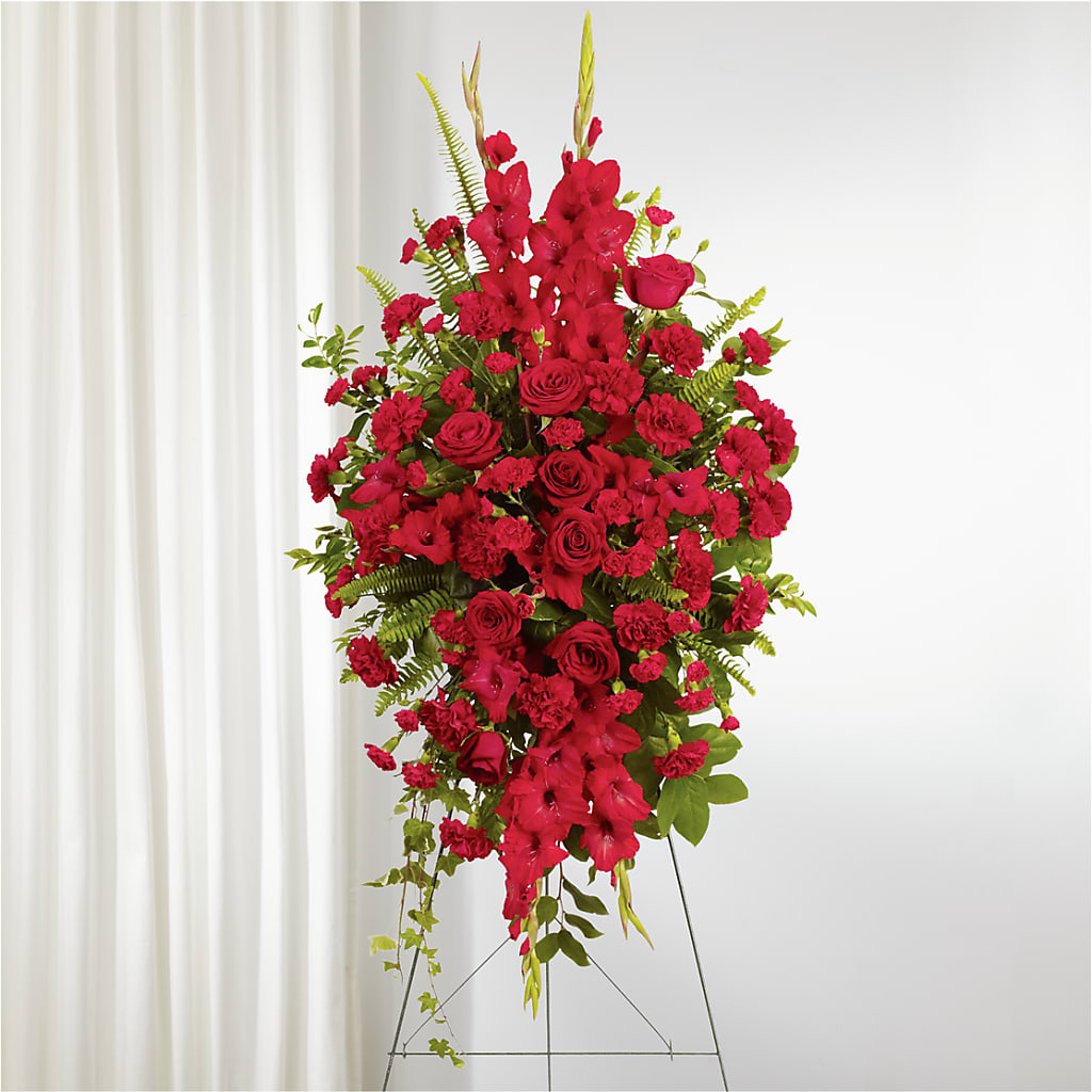From the Heart Standing Spray – Olas Flower, Bothell WA