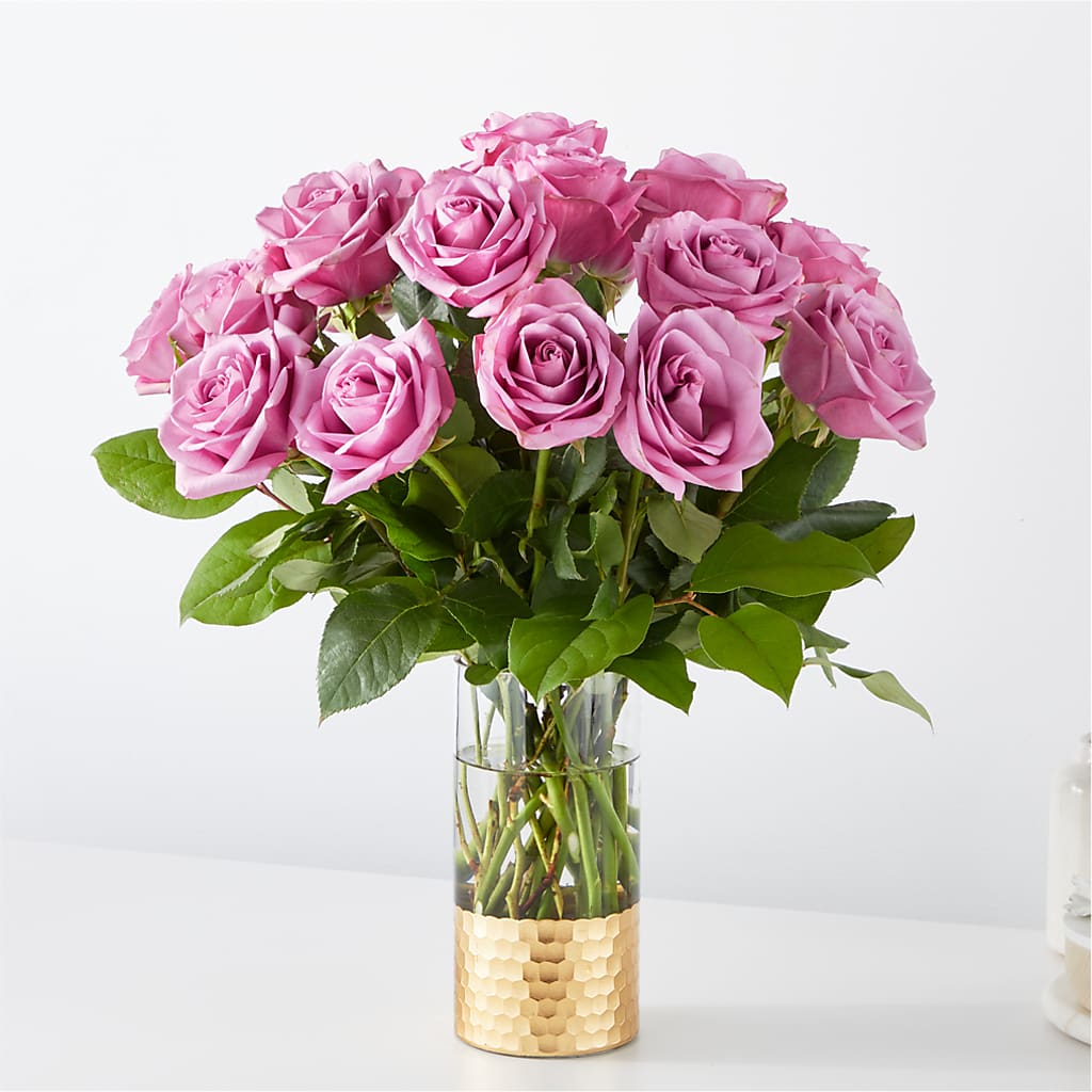 Secret Admirer Lavender Rose Bouquet – Olas Flower, Bothell WA