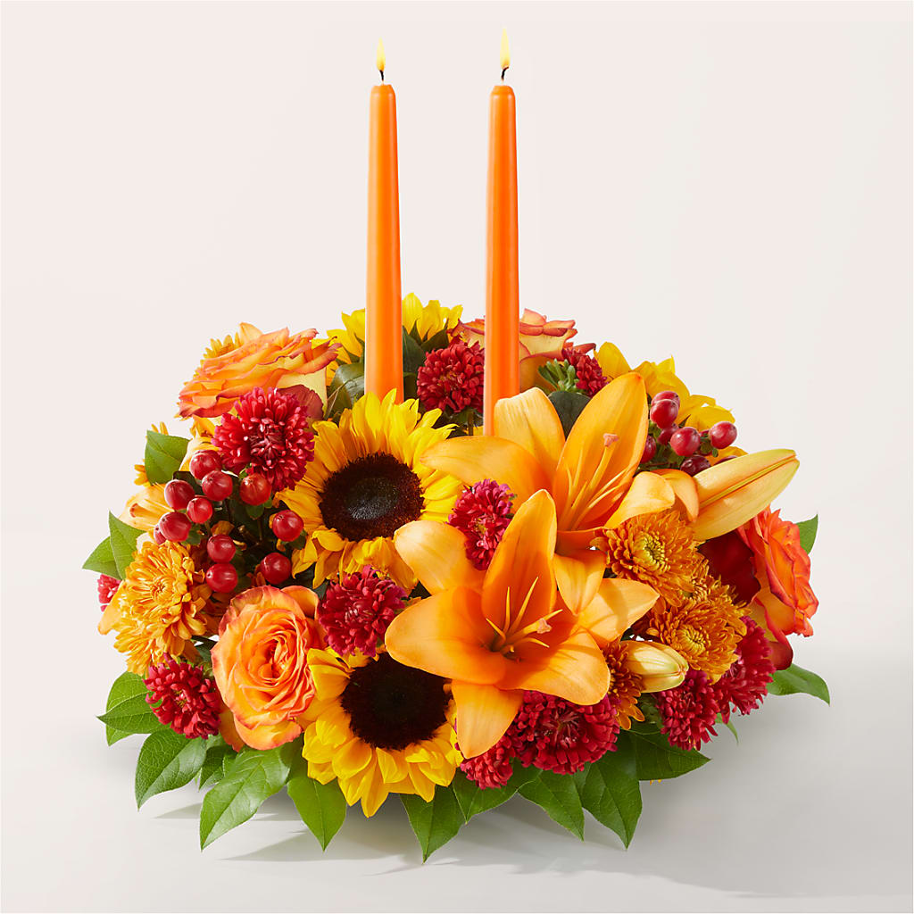 Grateful Centerpiece – Olas Flower, Bothell WA