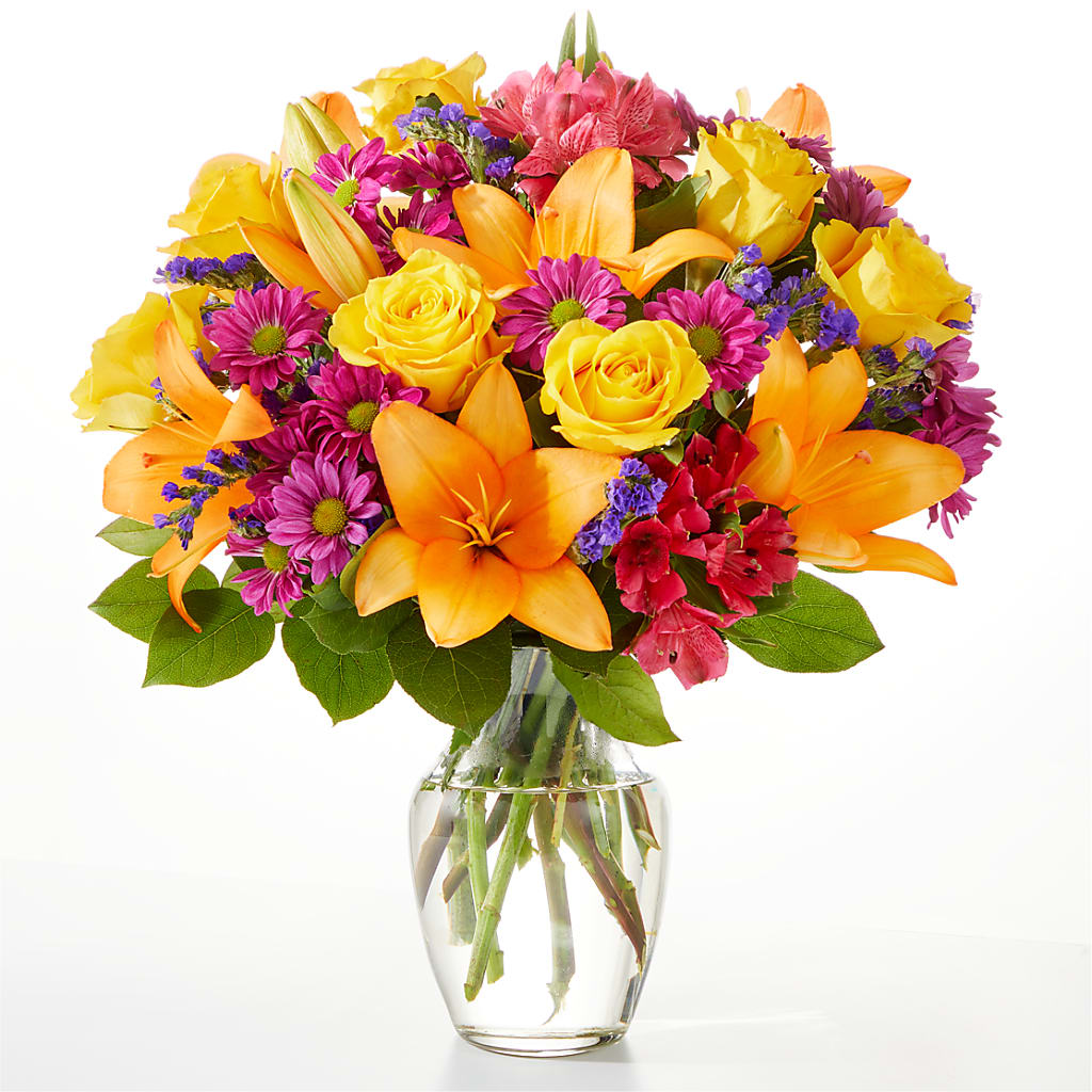 Colorful Visions Bouquet – Olas Flower, Bothell WA